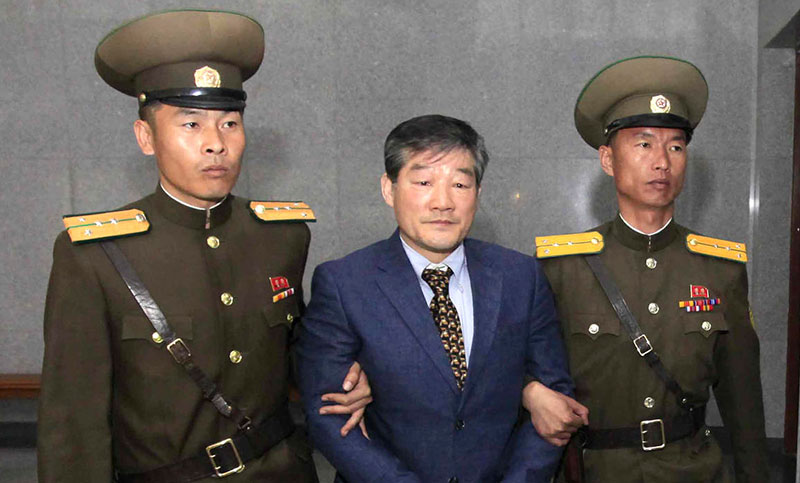 Corea del Norte arrestó a un ciudadano estadounidense al que acusó de «subversión»