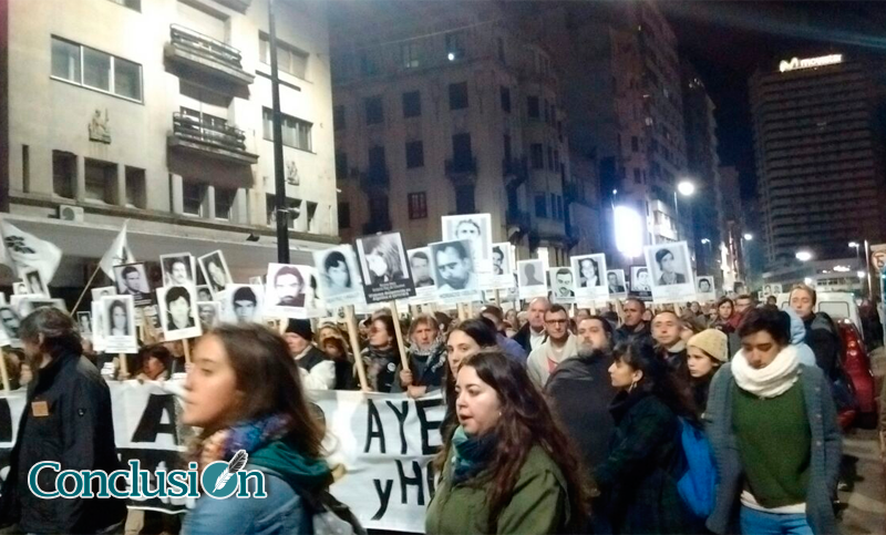 Marcha del silencio: Uruguay pidió por Memoria, Verdad y Justicia