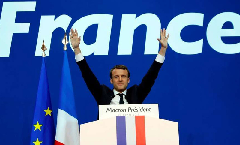 «Lucharé contra todas las formas de desigualdad», prometió Macron tras la victoria