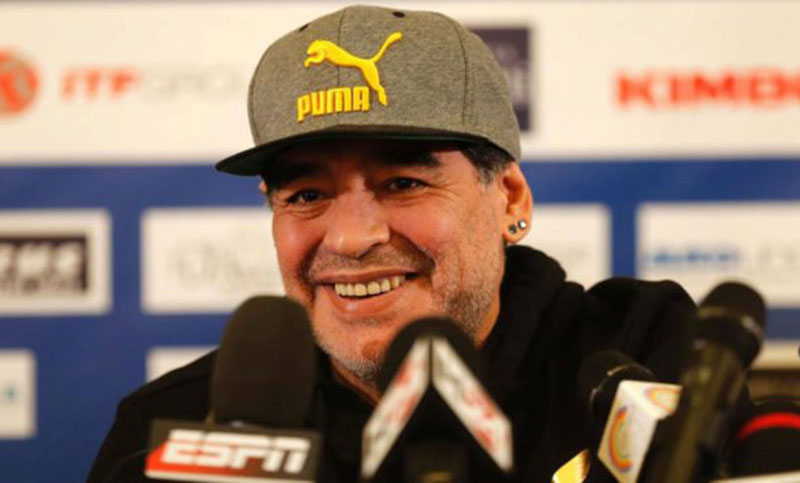 Maradona: «Hace 13 años que no consumo drogas»