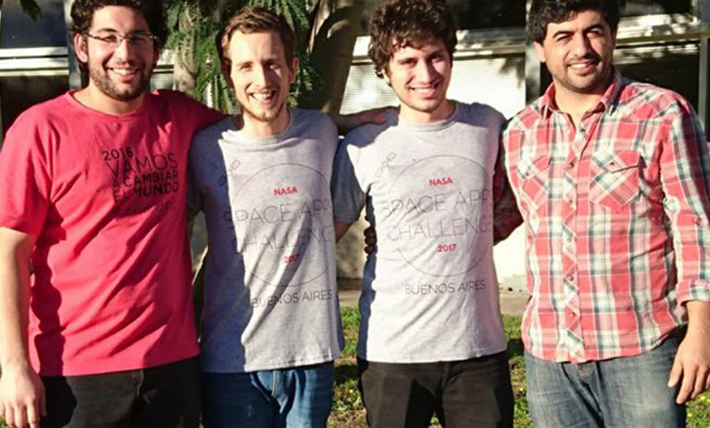 Argentinos premiados por la Nasa por una app para detectar polen