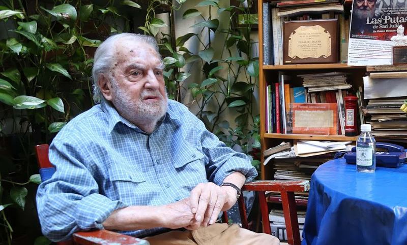 A los 91 años, murió el historiador y periodista Osvaldo Bayer