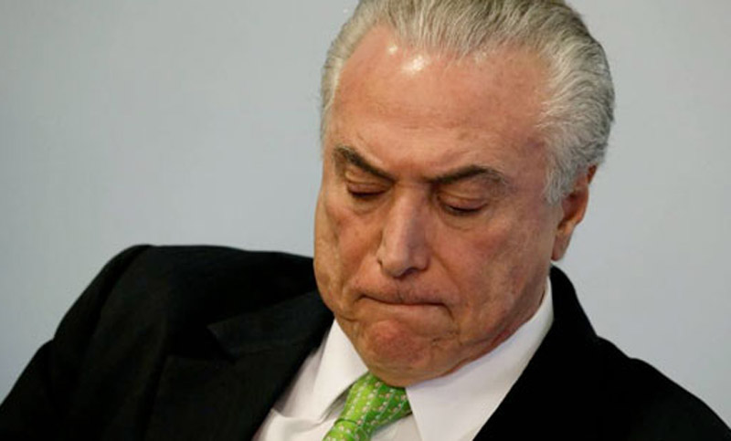 Temer ante una semana decisiva con la presidencia de Brasil en juego