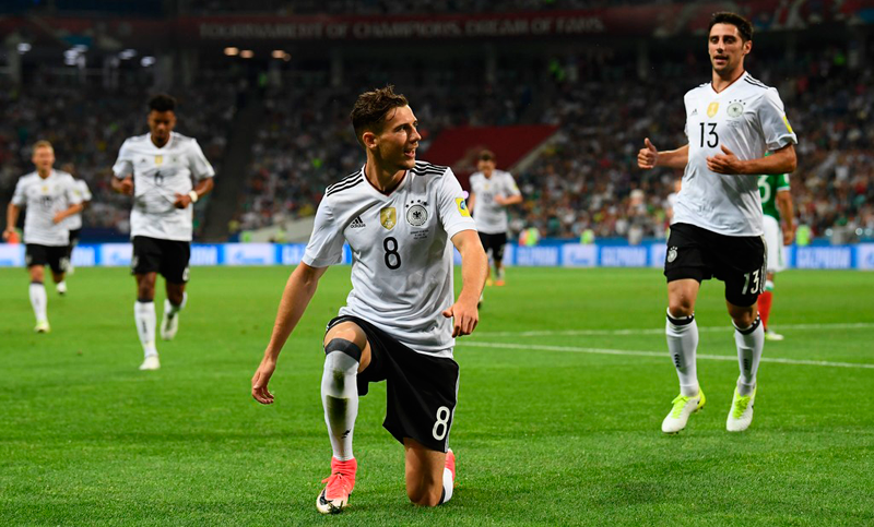 Alemania pasó a la final de la Copa Confederaciones tras golear a México