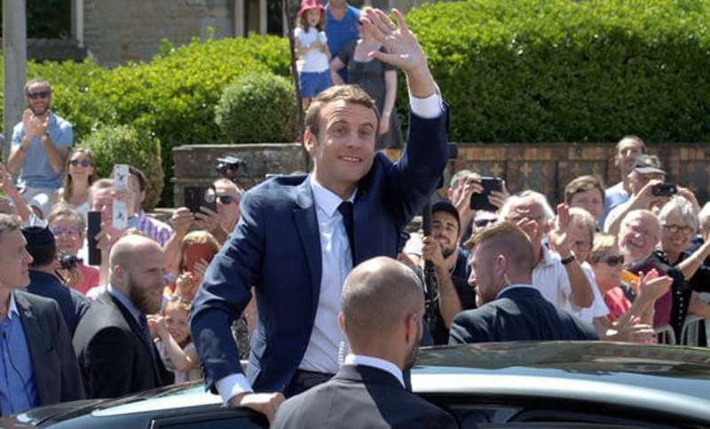 Francia: el partido de Macron ganó la primera vuelta de las legislativas