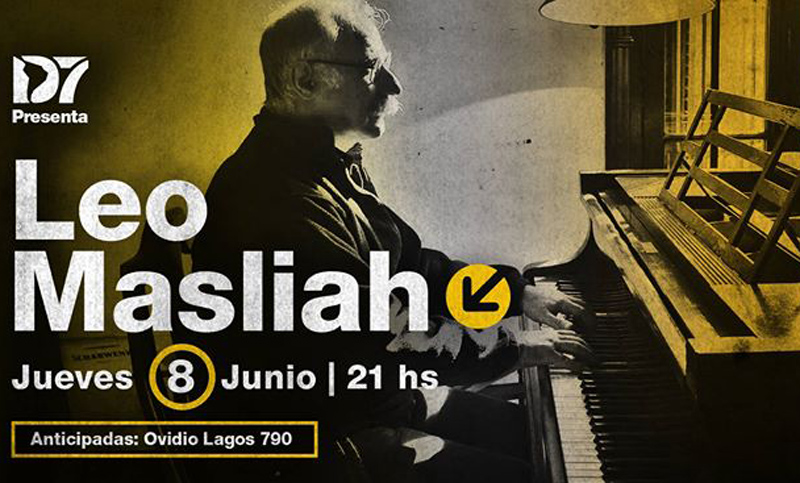 Leo Maslíah presenta su nuevo espectáculo en Rosario