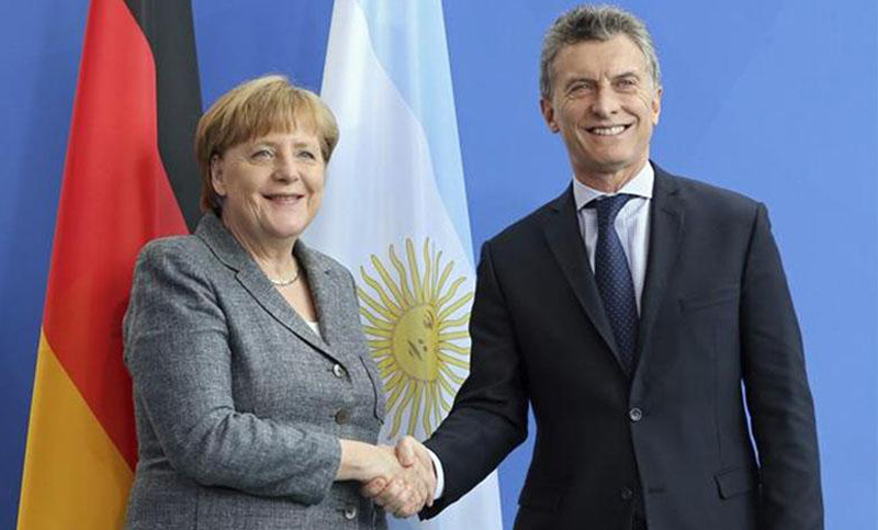 Angela Merkel visitará la Argentina el próximo 8 de junio