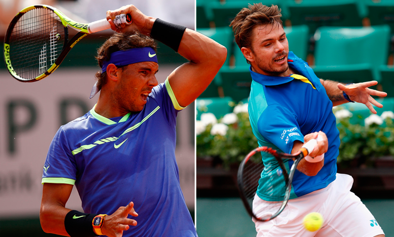 Roland Garros ya tiene final: Nadal y Wawrinka definen el domingo
