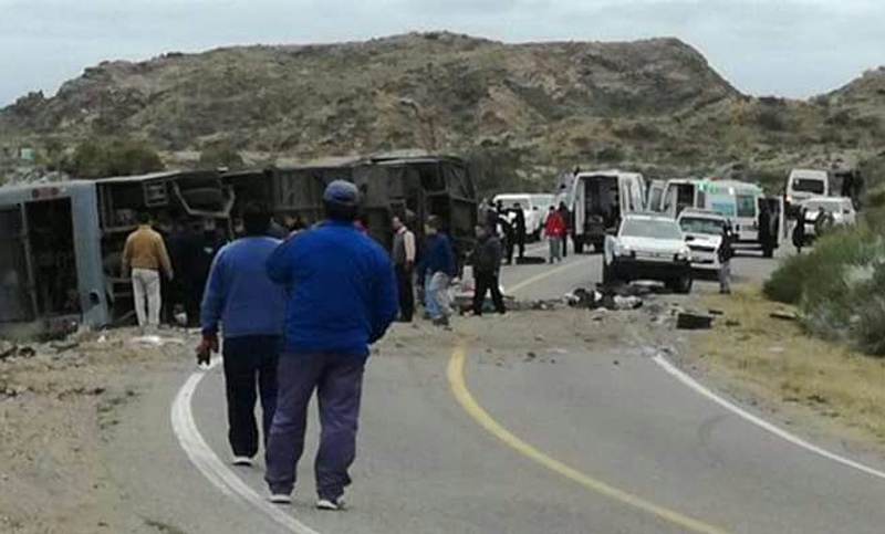 Son 15 los fallecidos tras vuelco de ómnibus en Mendoza