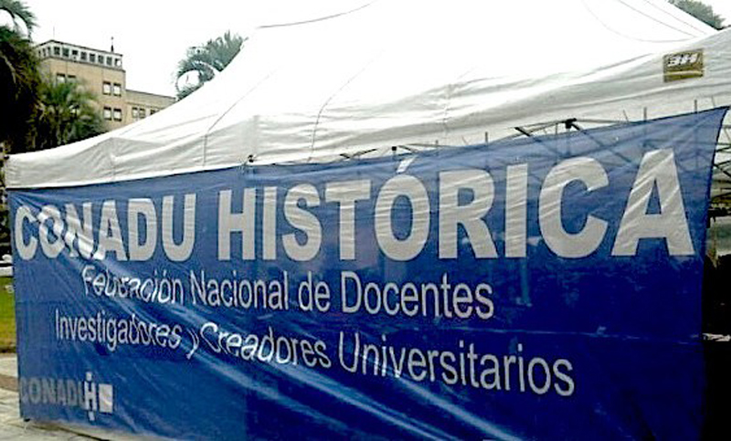 La Conadu Histórica denunció que la Universidad del Litoral no respeta el derecho a huelga