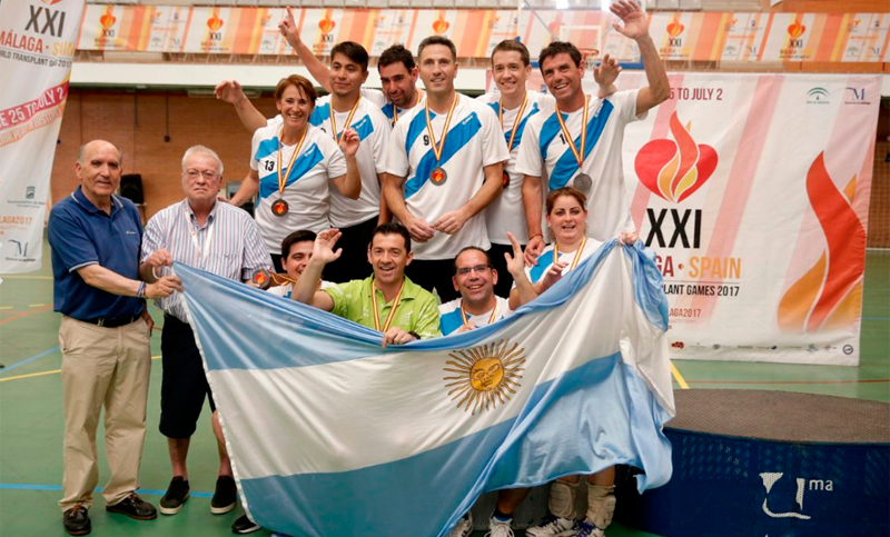 Argentina logró 46 medallas en los Juegos Mundiales de Trasplantados
