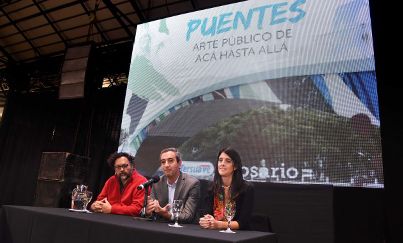 Arte urbano: se presentaron proyectos para intervenir puentes de Rosario