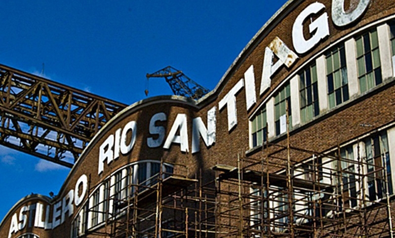 Trabajadores de Astillero Río Santiago marchan para reclamar la reactivación de la planta