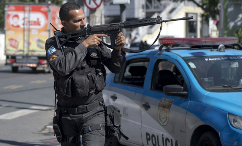 Brasil moviliza 8.500 militares para reforzar seguridad en Río de Janeiro
