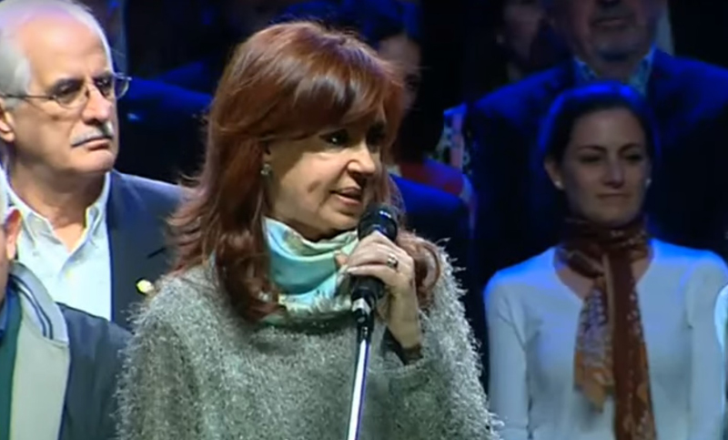 Cristina Kirchner: «Éste tiene que ser un voto en defensa propia»