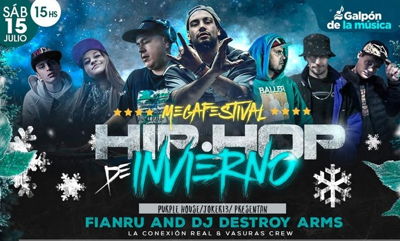 Se viene el Megafestival de Hip-Hop de Invierno Rosario 2017