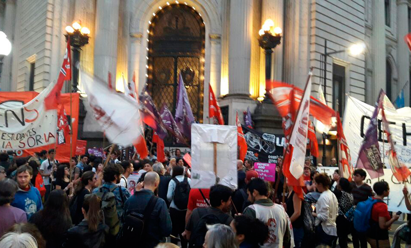 Una multitud se movilizó en Rosario en apoyo a los trabajadores de Pepsico
