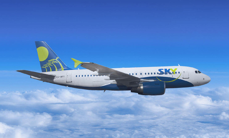 La nueva aerolínea Sky debuta en Rosario con ocupación del 98%