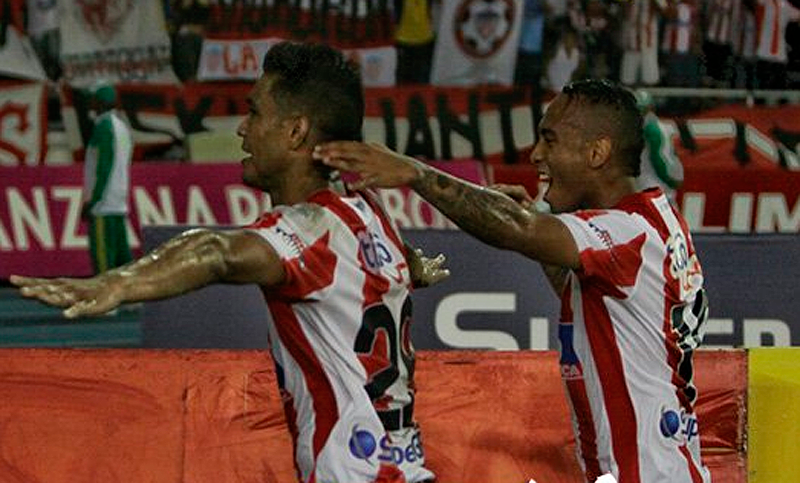 Teo Gutiérrez debutó con gol en Junior de Barranquilla