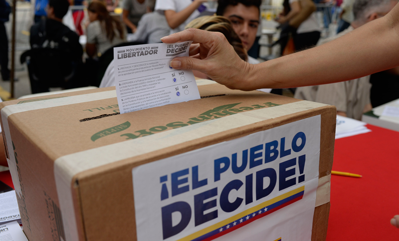 Más de 7.000.000 de venezolanos votaron contra Maduro y su Constituyente