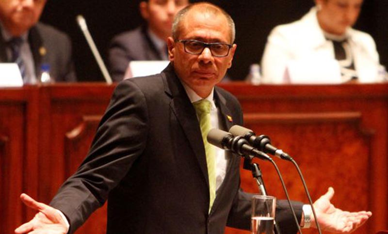 El vicepresidente de Ecuador recibió sobornos de Odebrecht, según delator