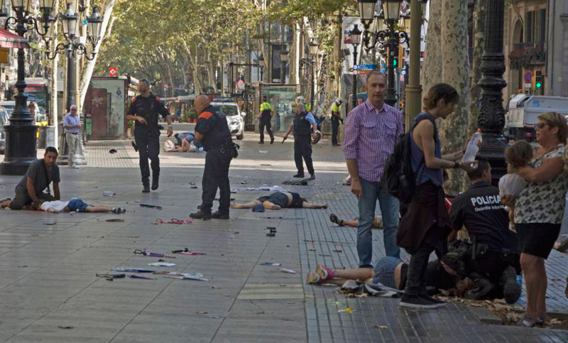 El Estado Islámico se adjudicó el atentado en Barcelona