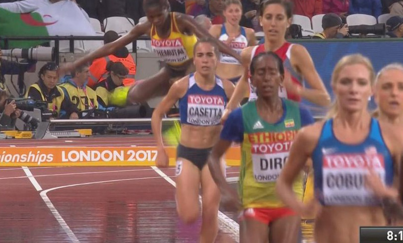 Belén Casetta clasificó a la final en 3.000 metros con obstáculos del Mundial de Londres