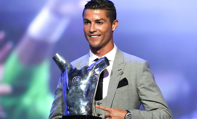 Cristiano Ronaldo desplazó a Messi y fue elegido mejor jugador de Europa