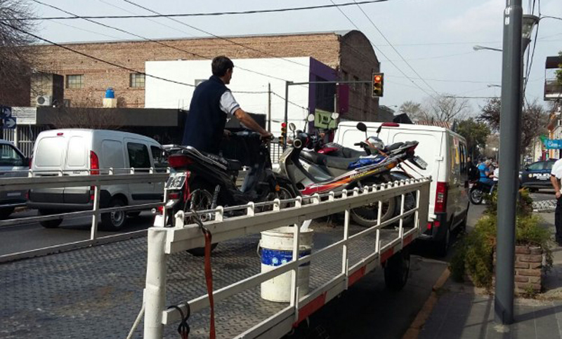 Operativo vehicular de seguridad: recuperan moto con pedido de secuestro