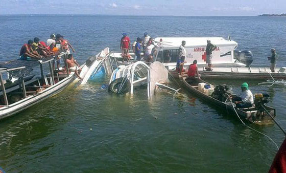 Alrededor de diez muertos en naufragio al norte de Brasil