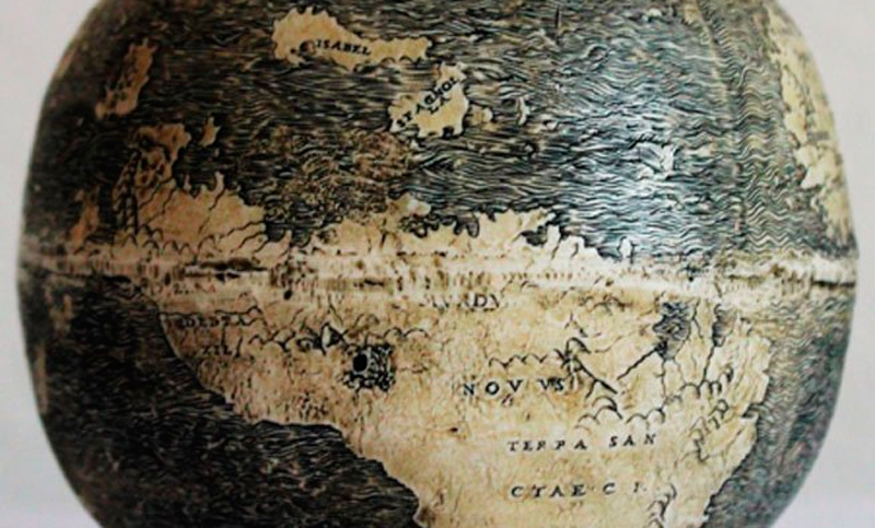 ¿En qué grabaron el mapa del Nuevo Mundo más antiguo?