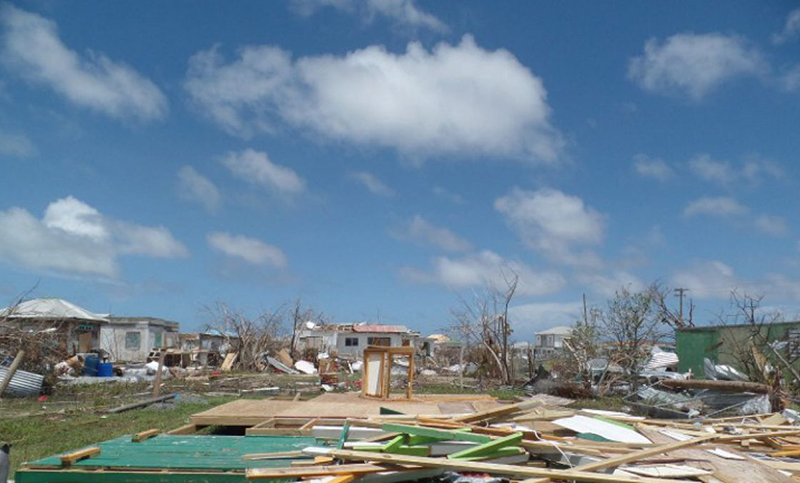Islas perjudicadas por huracanes le piden ayuda a potencias contaminantes