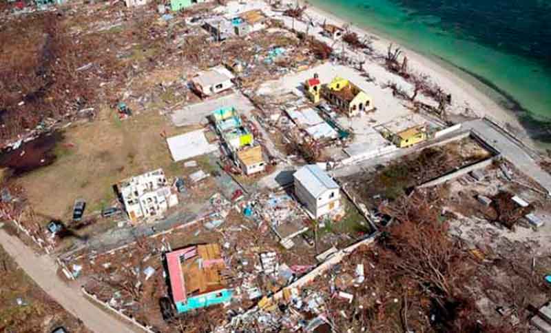 Miles de personas se quedan sin techo tras el paso de Irma por el Caribe