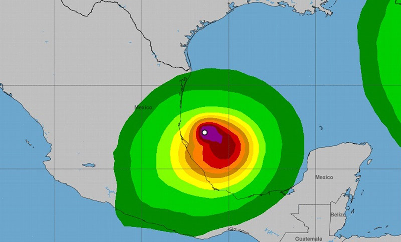 Katia, nueva tormenta tropical se forma en costa de México