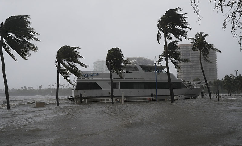 Donald Trump aprobó la declaración de desastre en Florida por el huracán Irma