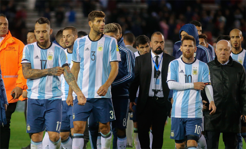 Sorpresa monumental: Argentina empató y la clasificación es un karma
