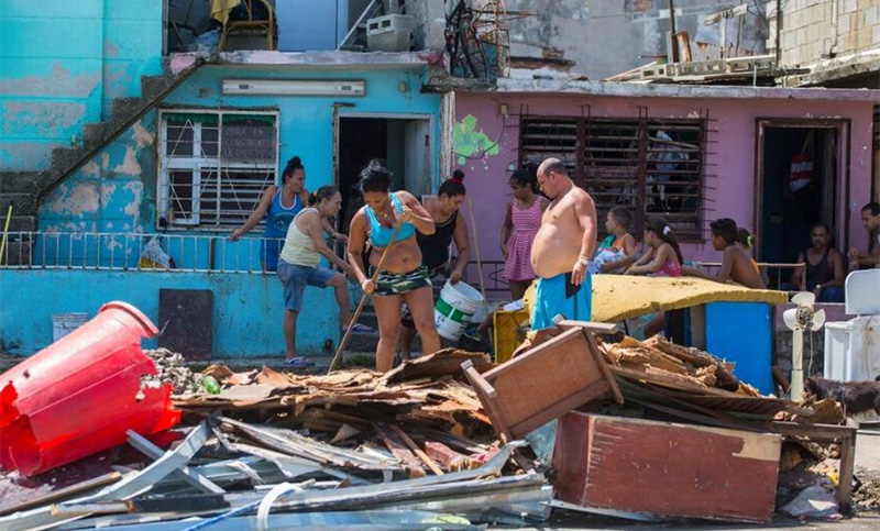 Agua, electricidad y escuelas, prioridades en Cuba tras el huracán Irma