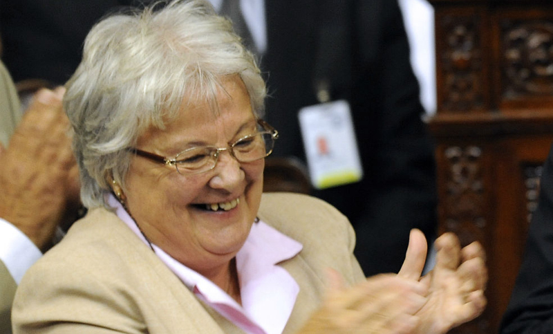 Lucía Topolansky, esposa de Mujica, asume como vicepresidenta de Uruguay