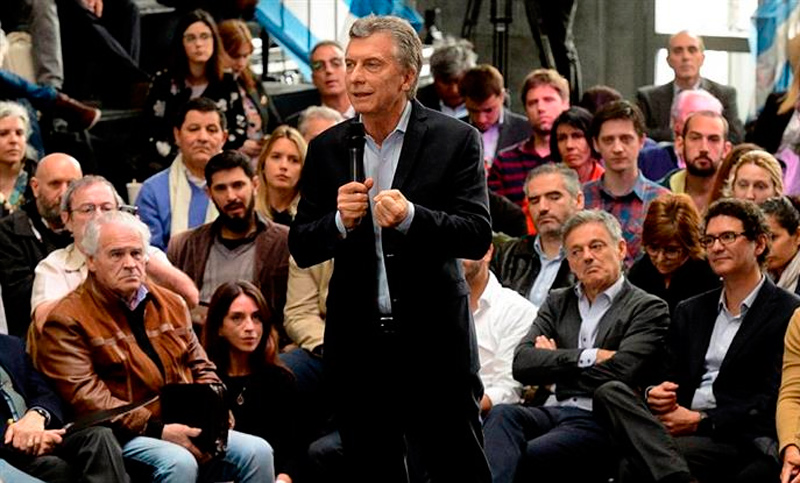 Macri aclaró que “es una minoría del sindicalismo la que tiene mal comportamiento”