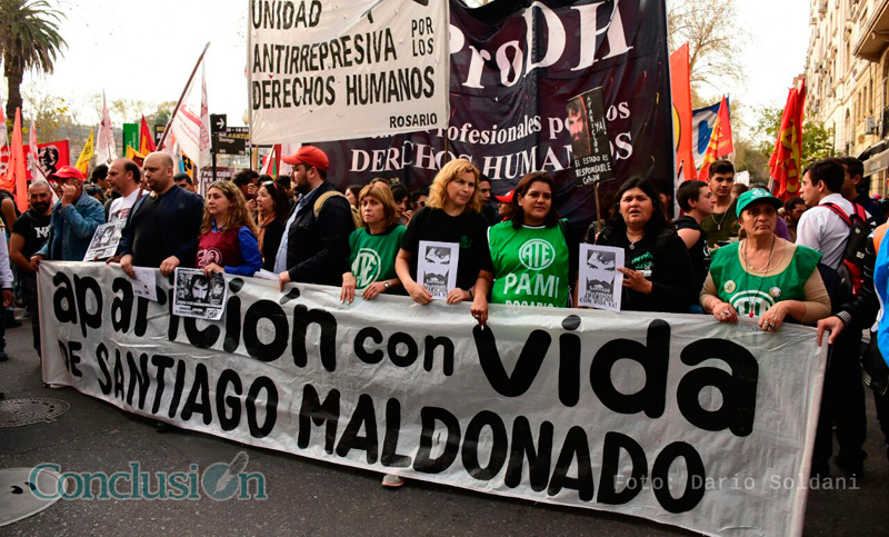 Las mejores fotos de la multitudinaria movilización por Santiago Maldonado