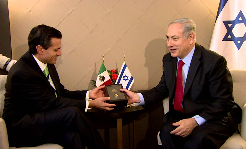 México e Israel firmaron acuerdos y dejaron atrás la polémica por el muro