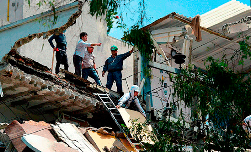 Un argentino entre las víctimas del terremoto en México
