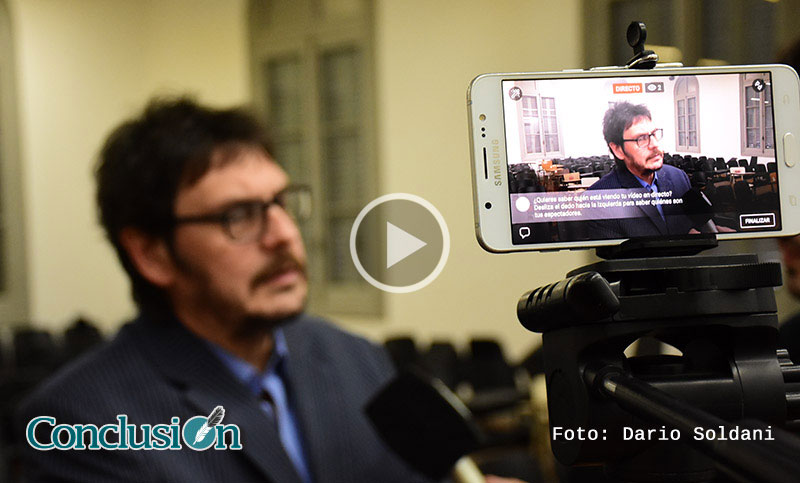 Felipe Pigna presentó en Rosario su libro sobre Mariano Moreno