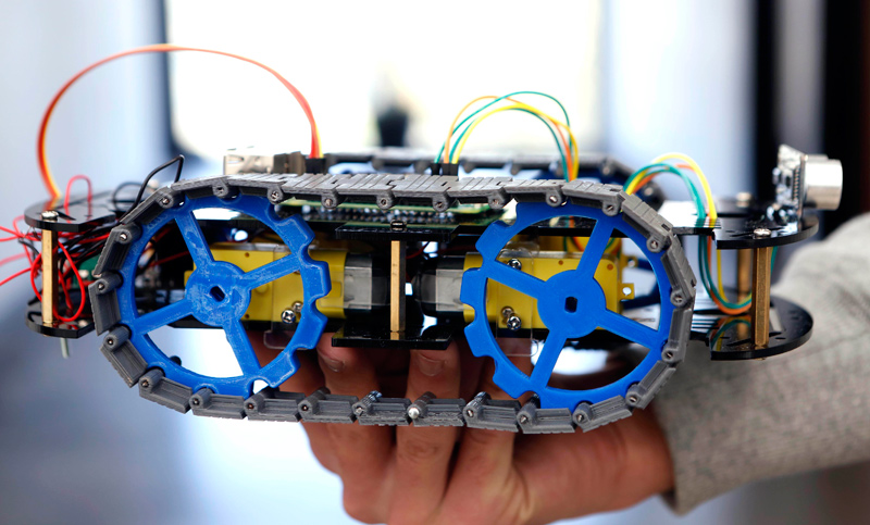 La Plata: estudiantes desarrollan robots para usar en actividades de alto riesgo