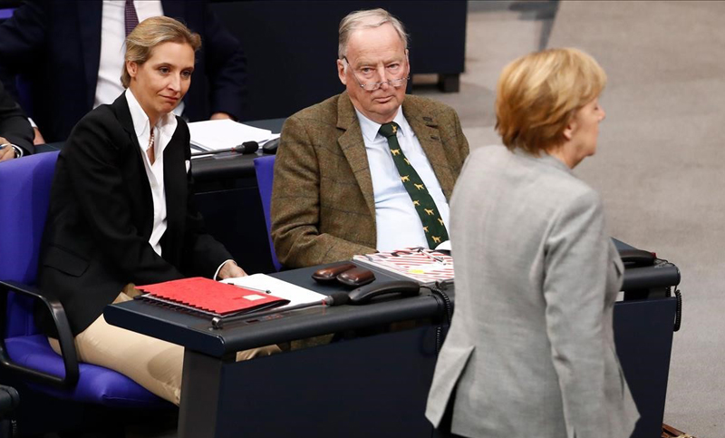 La extrema derecha alemana promete una «nueva era»