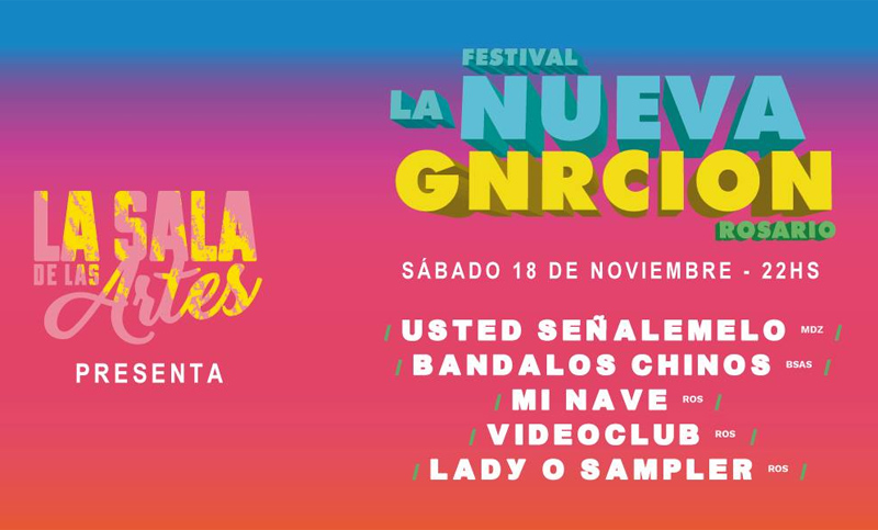 El Festival de Música & Arte La Nueva Generación llega a Rosario