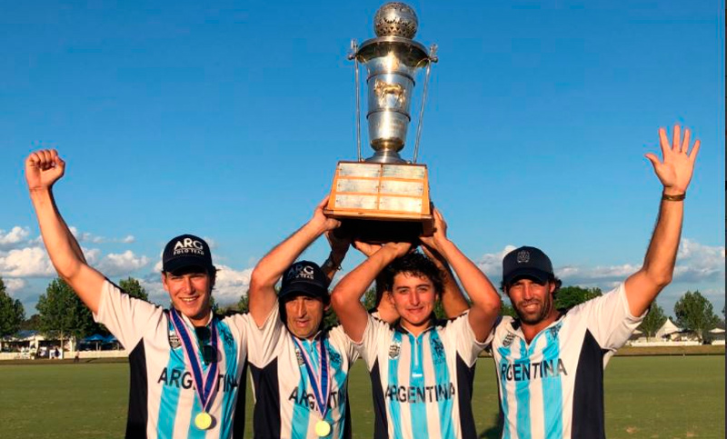 Argentina derrotó a Chile y se alzó con el campeonato mundial de Polo