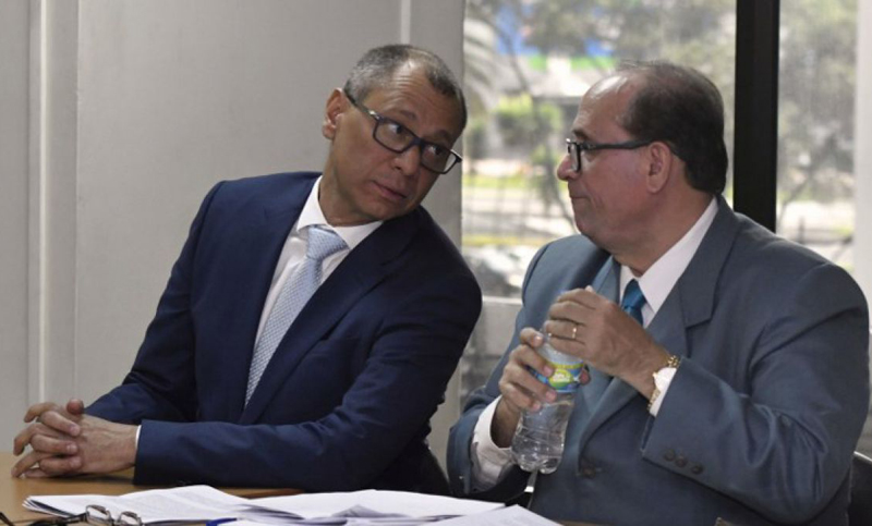 Caso Odebrecht: Fiscalía de Ecuador acusará a detenido vicepresidente