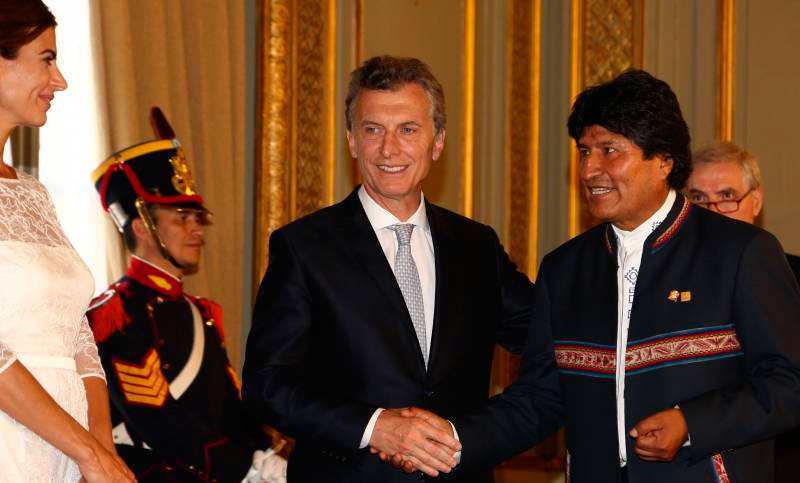 Mauricio Macri se reunirá con Evo Morales en la Casa Rosada