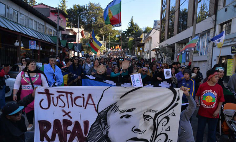 Organizaciones sociales marchan al Ministerio de Seguridad para pedir justicia por Rafael Nahuel